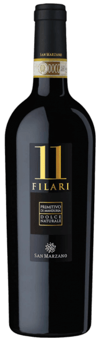 san marzano 11 filari primitivo di manduria dolce