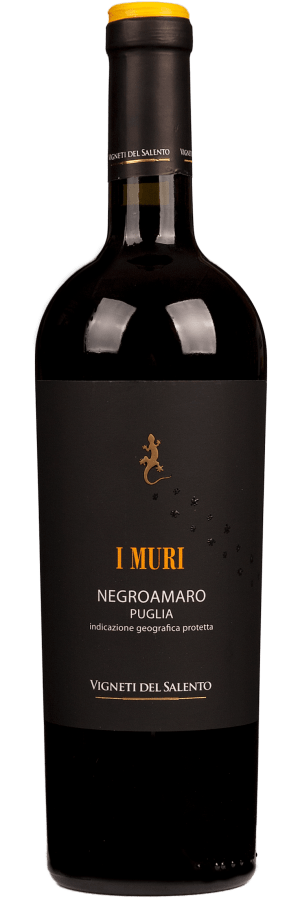 I Muri Negroamaro Vigneti del Salento Puglia rode wijn