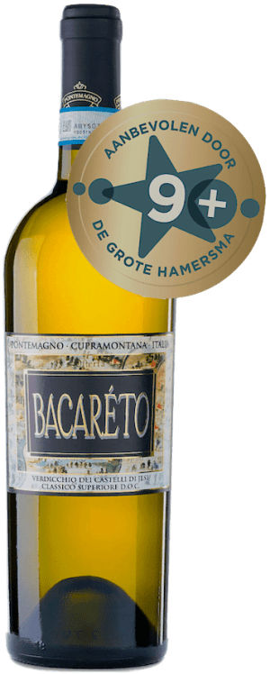 Bacaréto Verdicchio dei Castelli di Jesi classico superiore doc DGH 9+