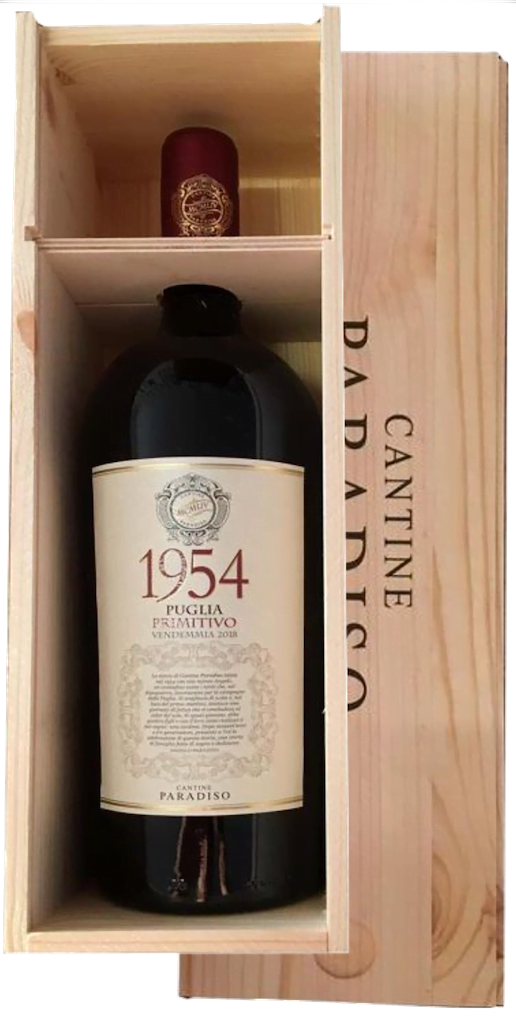 Cantina Paradiso 1954 Primitivo Magnum in kist