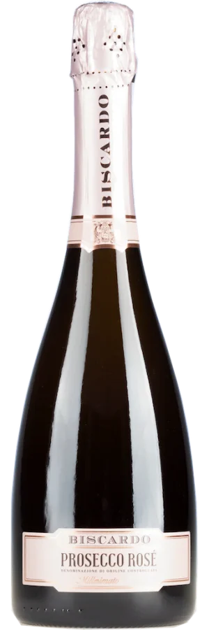 Biscardo Prosecco Spumante Brut Millesimato Rose