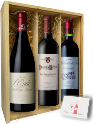 Wijn cadeau Bordeaux Kaartje