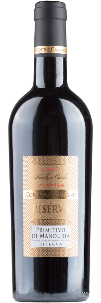 conte di campiano primitivo di manduria riserva