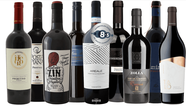 proefpakket primitivo wijn 9 flessen