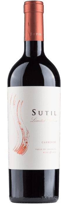 sutil limited release carmenere