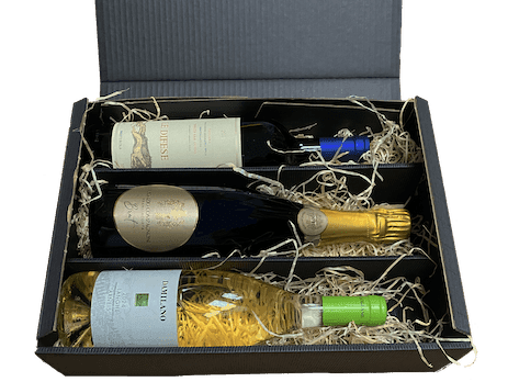 Geschenkdoos voor 3 flessen voorbeeld