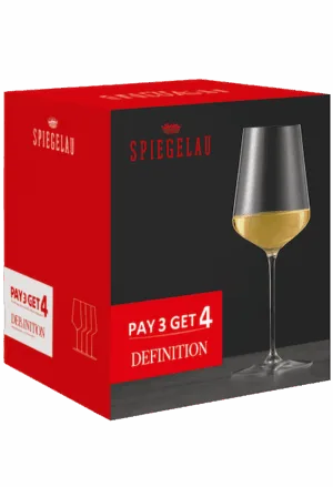 Spiegelau Definition Universal wijnglazen 3 + 1 gratis actie lr