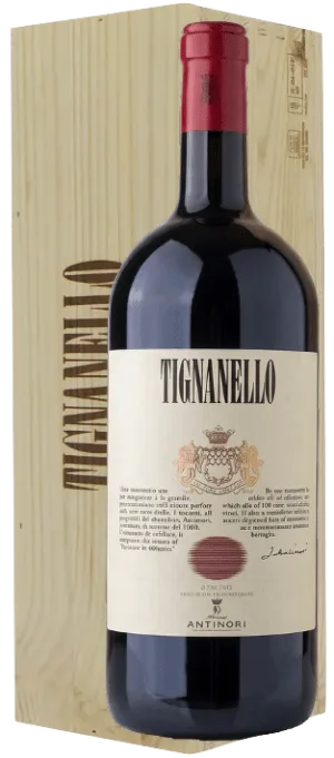 Antinori Tignanello magnum kist + fles