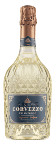 Corvezzo family collection prosecco spumante extra dry organic bio